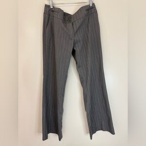 White House Black Market Legacy Gray flare-Leg Pants in size 12R